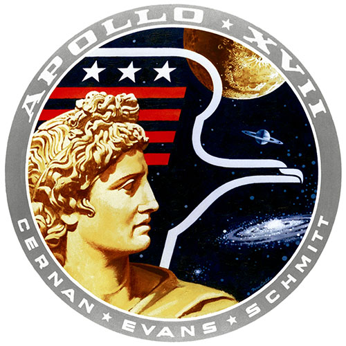 Missionsemblem von Apollo 17